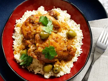 Chicken Tagine with Olives
