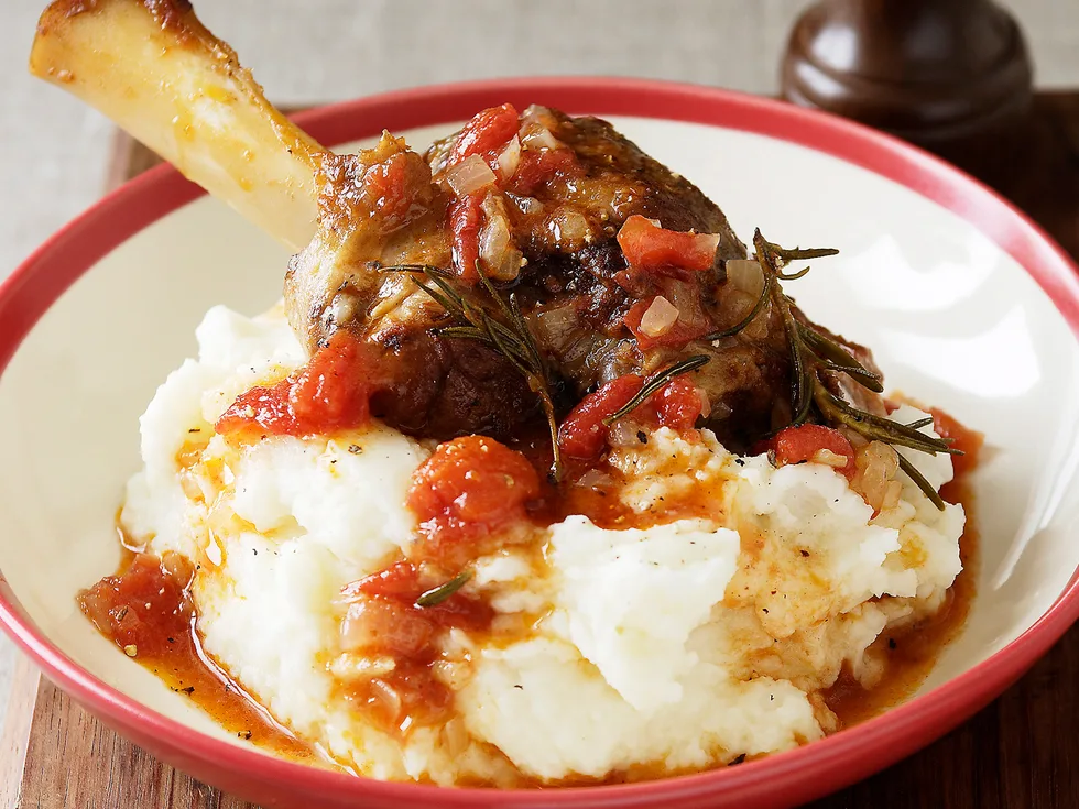 Slow-Cooked Lamb Shanks