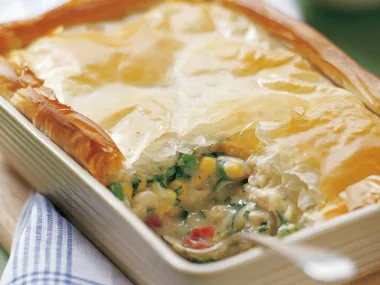 Chicken and Vegie Pie