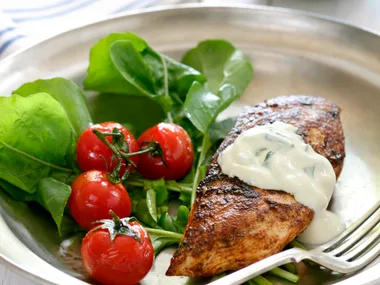 Chicken with Tzatziki