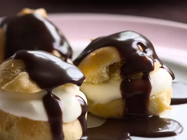 Chocolate Profiteroles