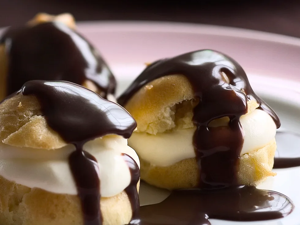 Chocolate Profiteroles