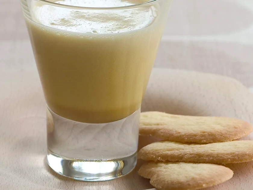 White chocolate zabaglione