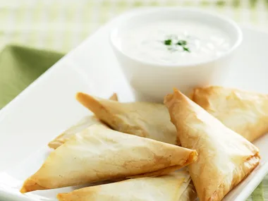 Ginger Pumpkin Triangles