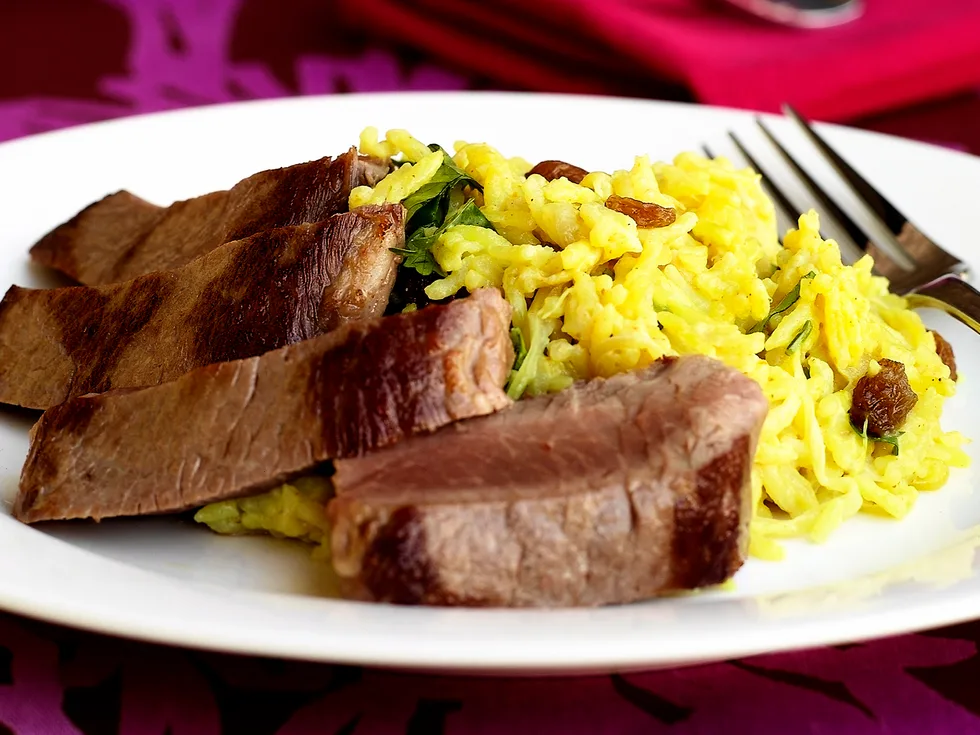 Easy Biryani with Lamb