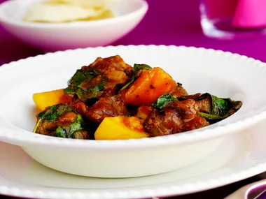 Lamb, Spinach and Potato Curry