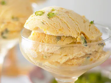 Apricot Pistachio Ice-Cream