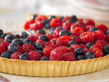 Glazed Berry Tart