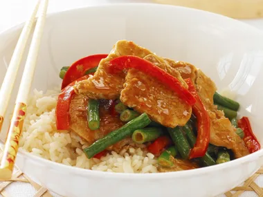 Satay Pork Stir-Fry