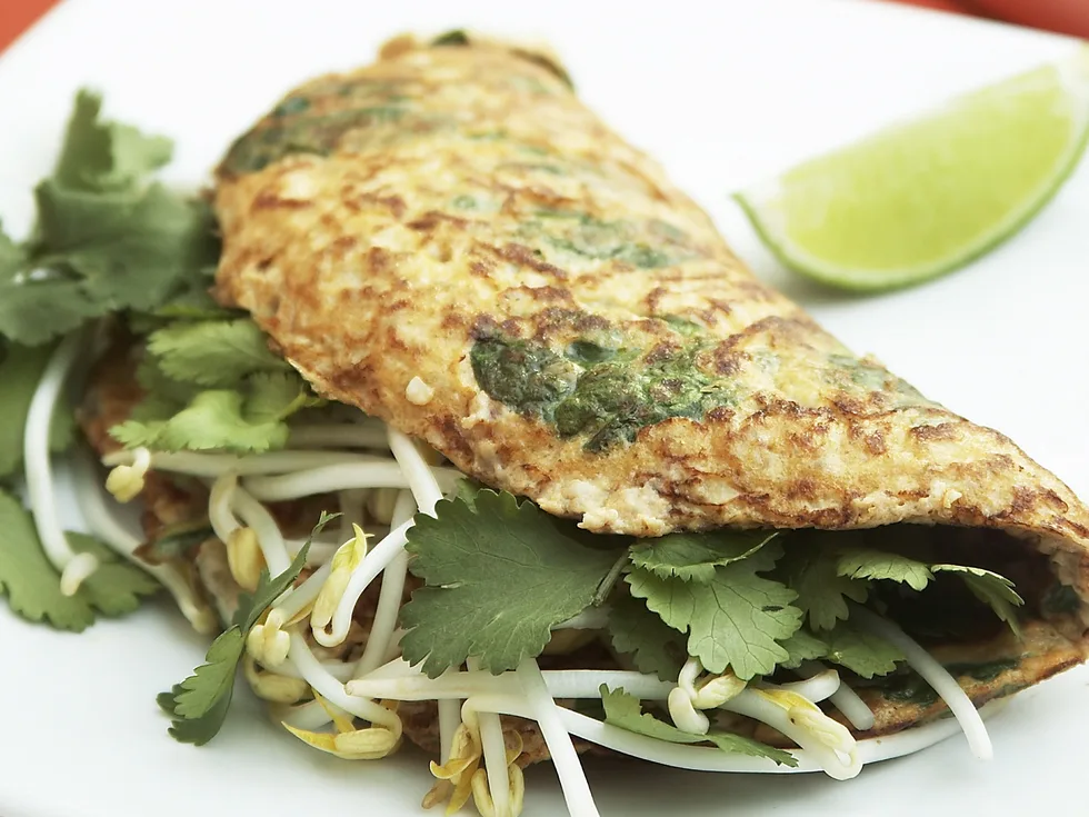 Pork Omelettes