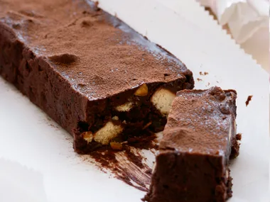 Date and Chocolate Torrone