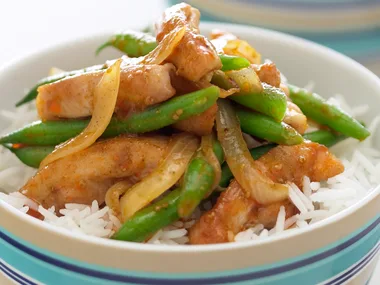 Chicken and Bean Madras Curry