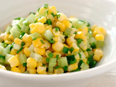 Everday Eating - Corn, Cucumber and Celery Salsa