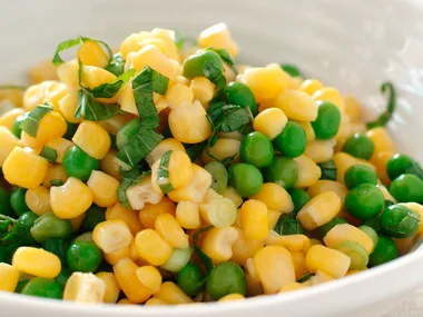 Everday Eating - Corn, Pea and Mint Salsa