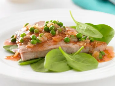 Italian-Style Tuna with Peas