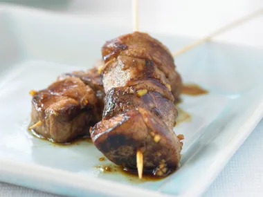 Pork Satay With Chilli Jam