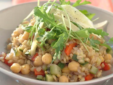Chickpeas and Barley