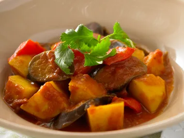 Eggplant and Potato Curry