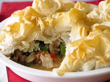 Chicken and Lentil Pie