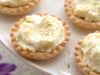 Lemon and Lime Coconut Tart