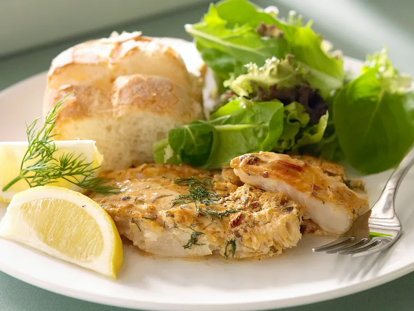 Marinated fish fillets