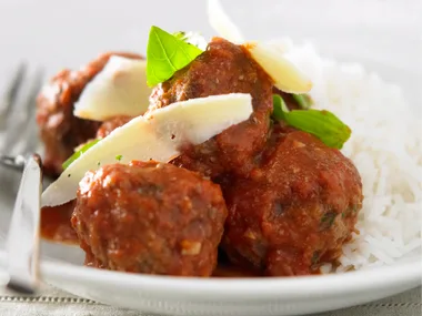 Meatballs in Tomato Sugo