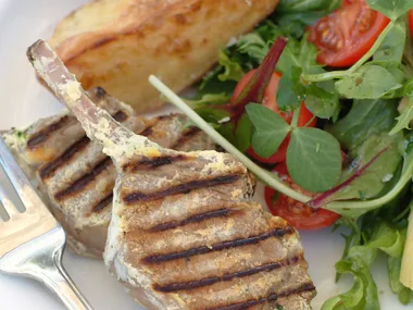 Minted Yogurt Cutlets