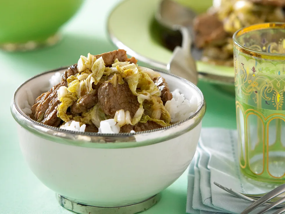 Teriyaki Pork and Cabbage