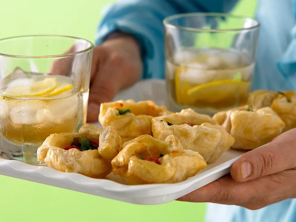 Tomato and Bocconcini Tartlets