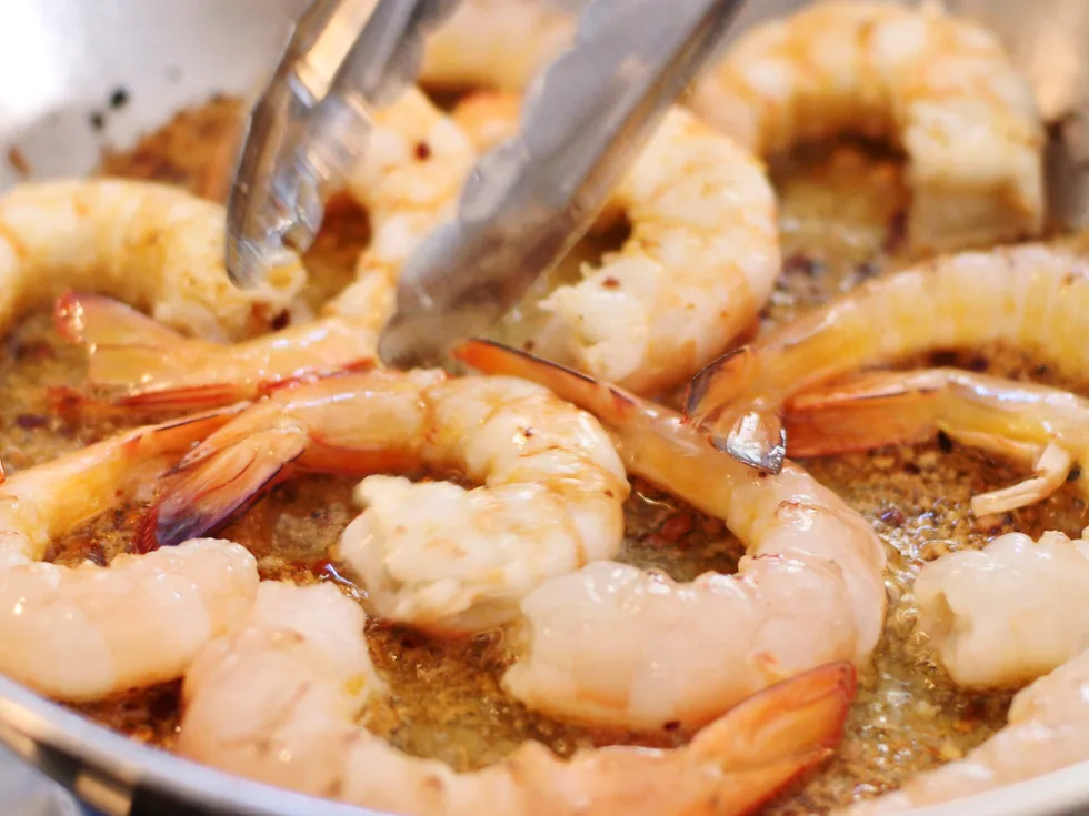 Garlic Chilli Prawns