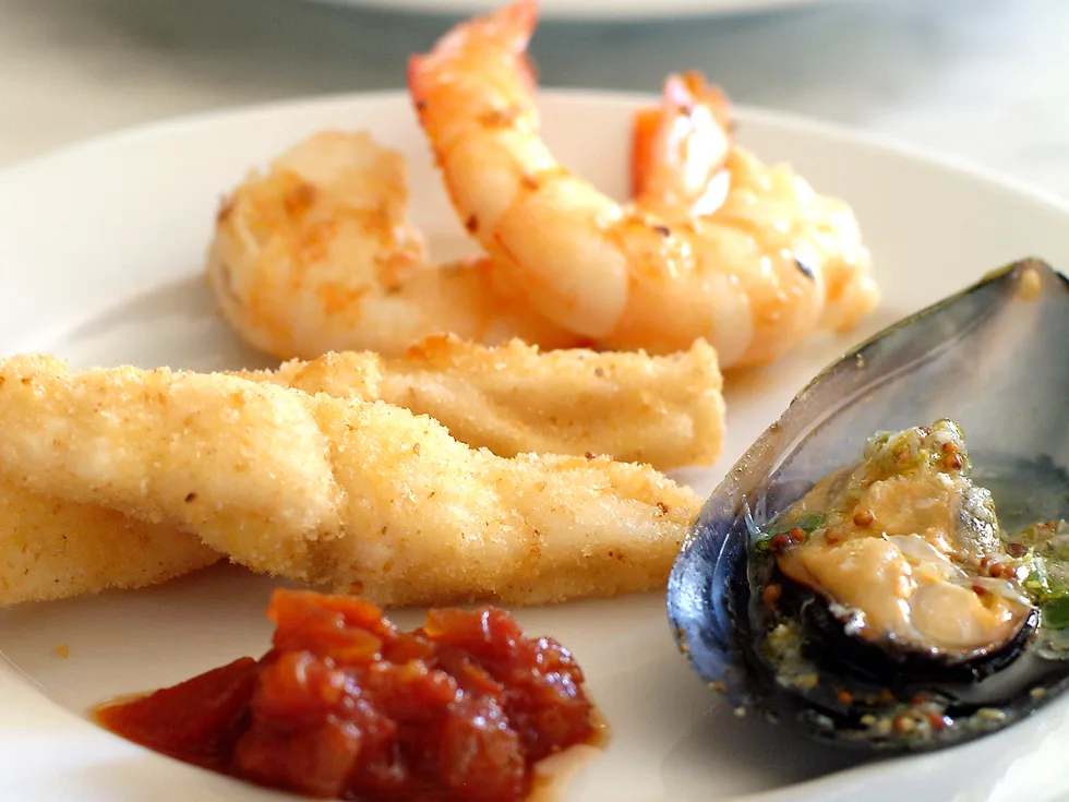 Parmesan Fish with Tomato Relish