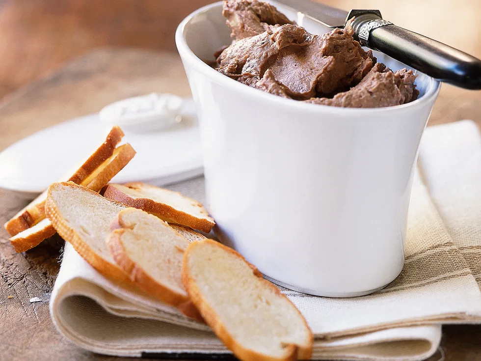 Chicken Liver Pate with Toast
