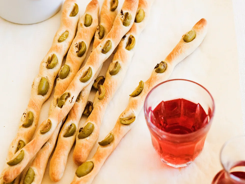 Grissini with Cannellini Bean Dip