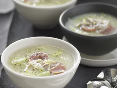Cabbage and Chorizo Soup