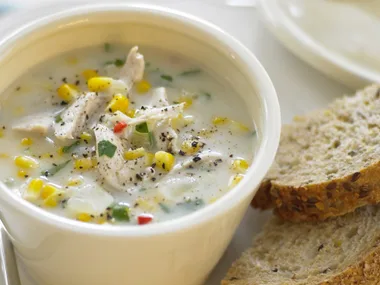 Spicy Chicken and Corn Soup