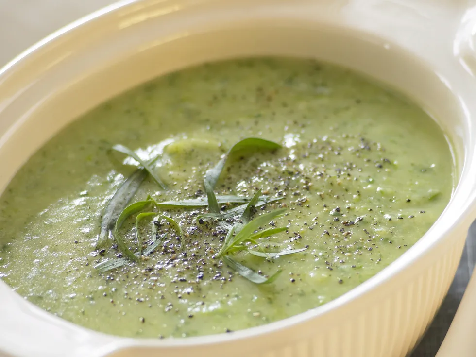 Zucchini and Tarragon Soup
