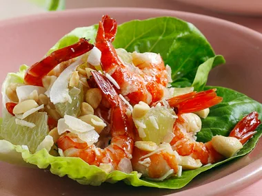 Thai Prawn Salad with Lime and Grapefruit