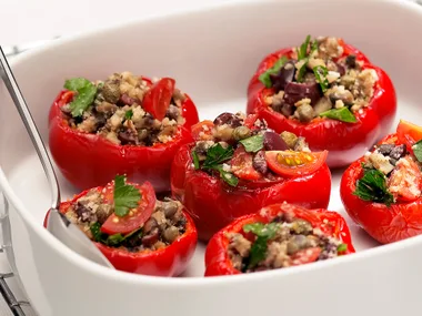 Roasted Baby Red Capsicums