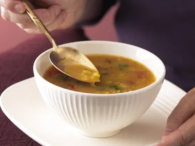 Curried Lentil and Tomato Soup