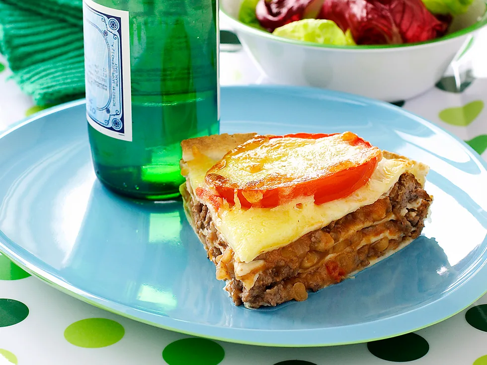 Tortilla Bean Bake