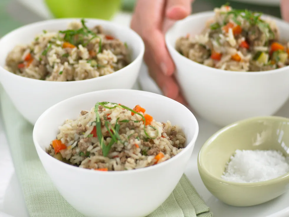Beef and Vegie Pilaf