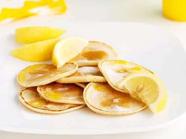 Lemon and Sugar Mini Pancakes