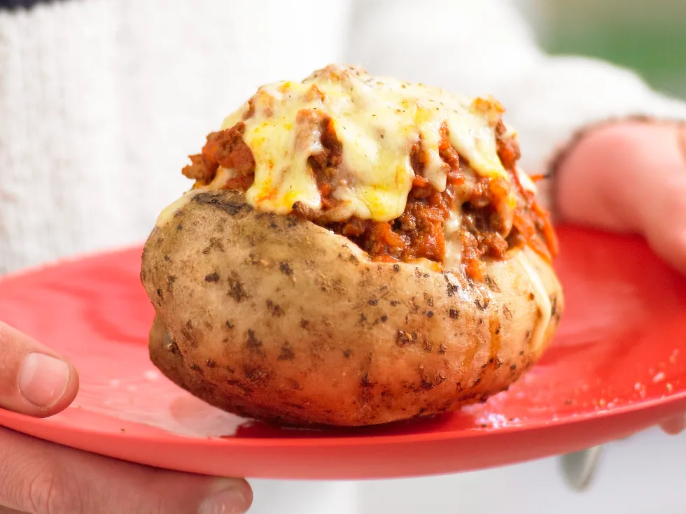 Potato Bolognese