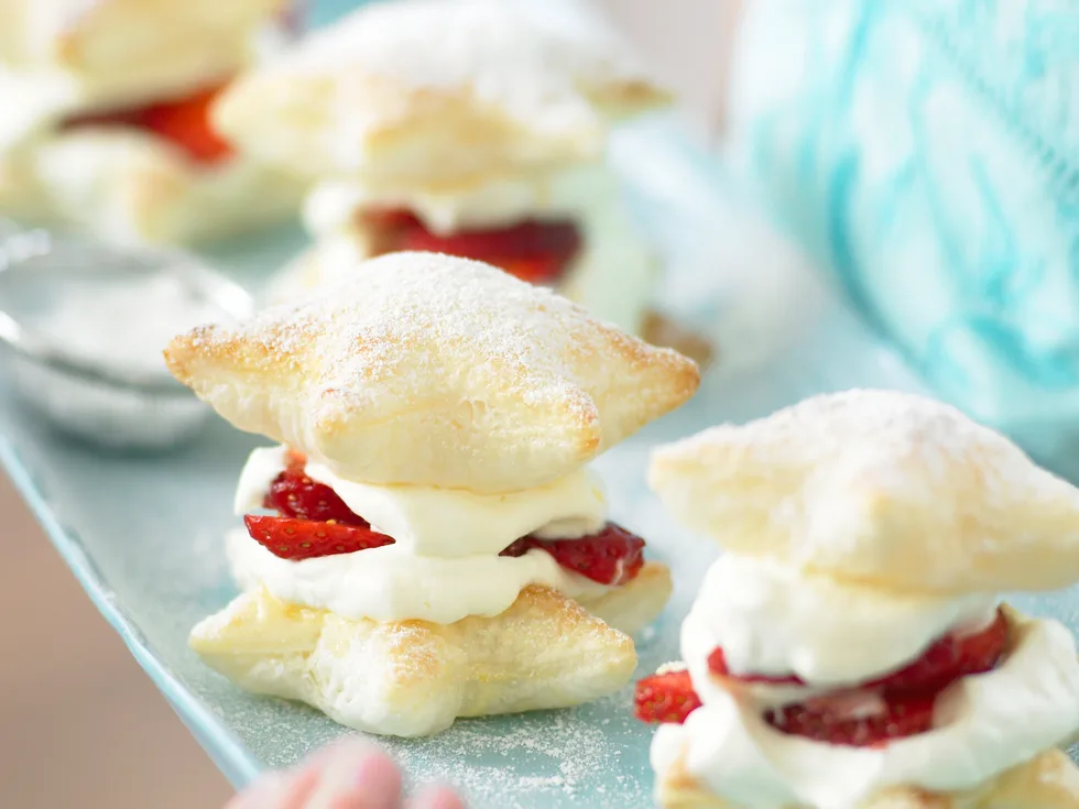 Strawberry Star Stacks