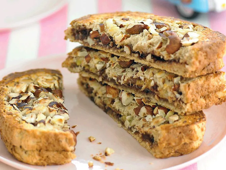 Banana and Nutella Jaffles