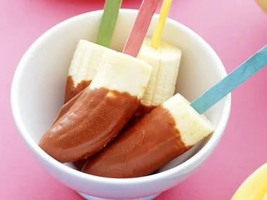Frozen and Choc-Dipped Fruit