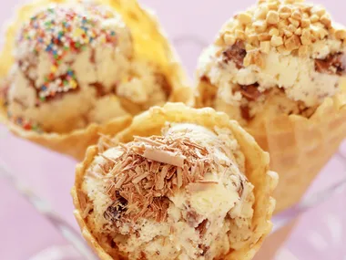 Crunchy Cookie Ice-cream Cones