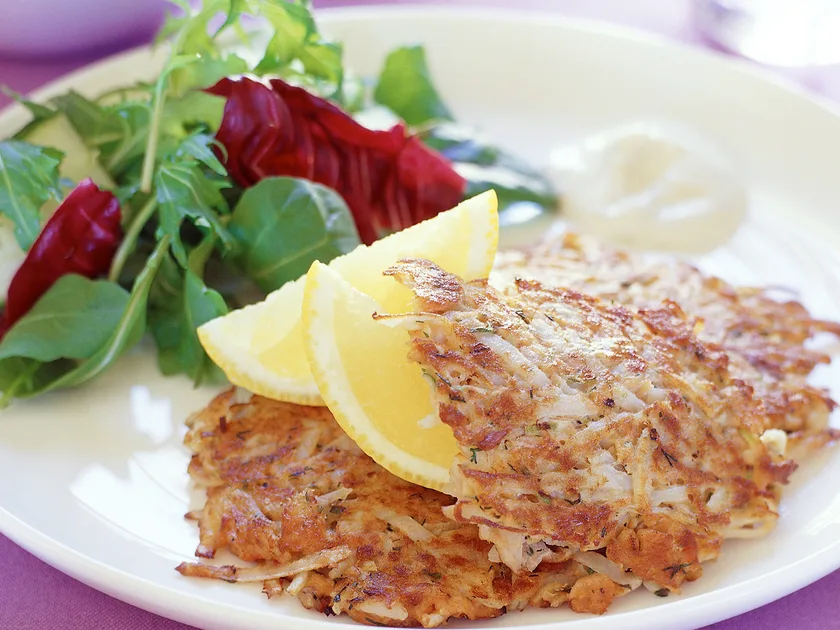 Salmon fritters