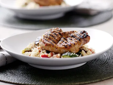 Lamb with Mediterranean Couscous