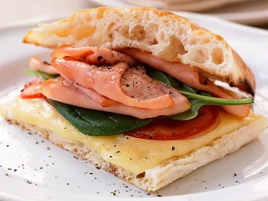 Jarlsberg and Ham Melt